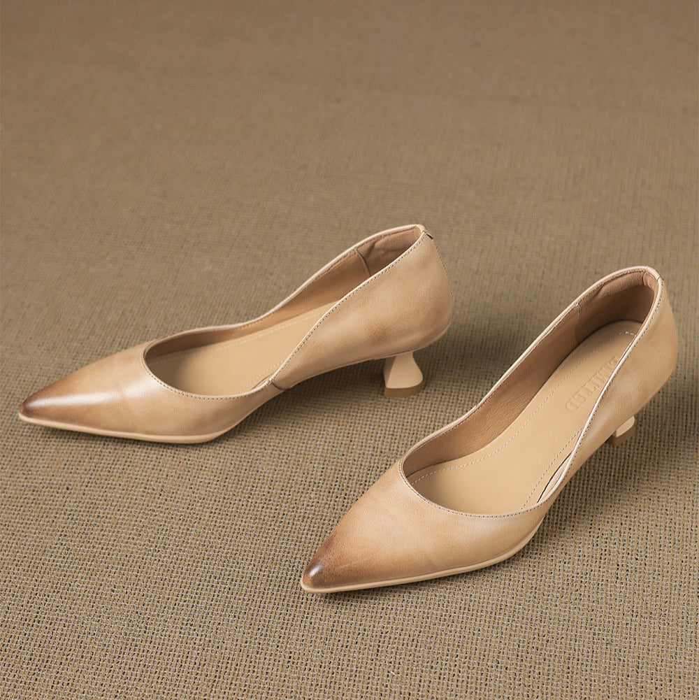 Anna-Berg | Leather Heels