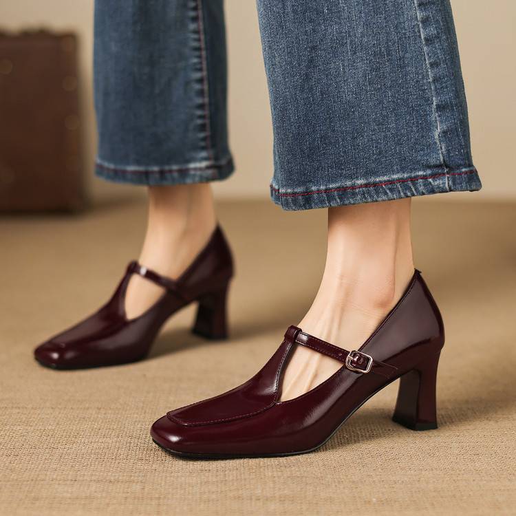 Anna-Berg | Genuine Leather Heels