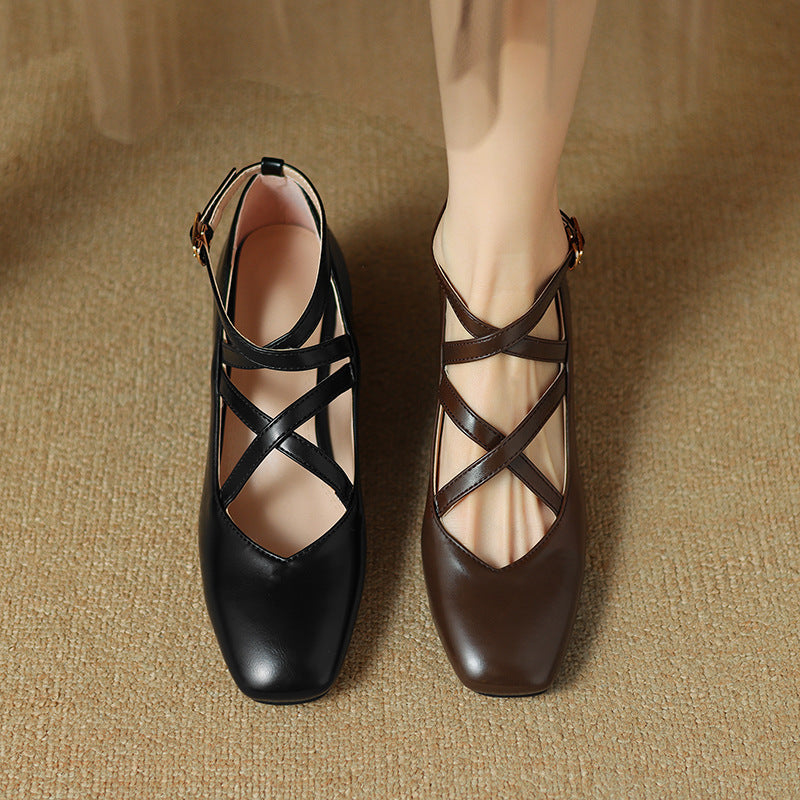 Anna-Berg | Leather Heels