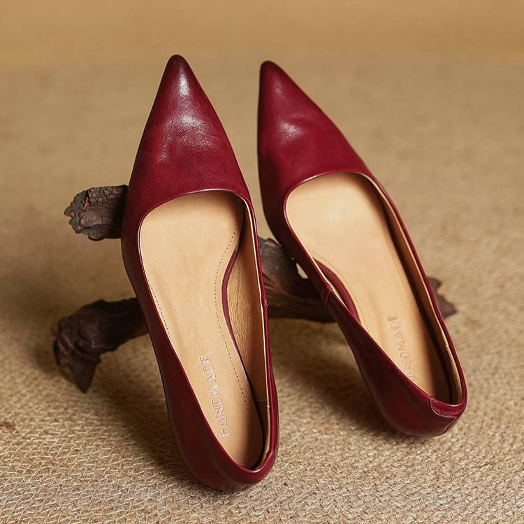 Anna-Berg | Genuine Leather Heels