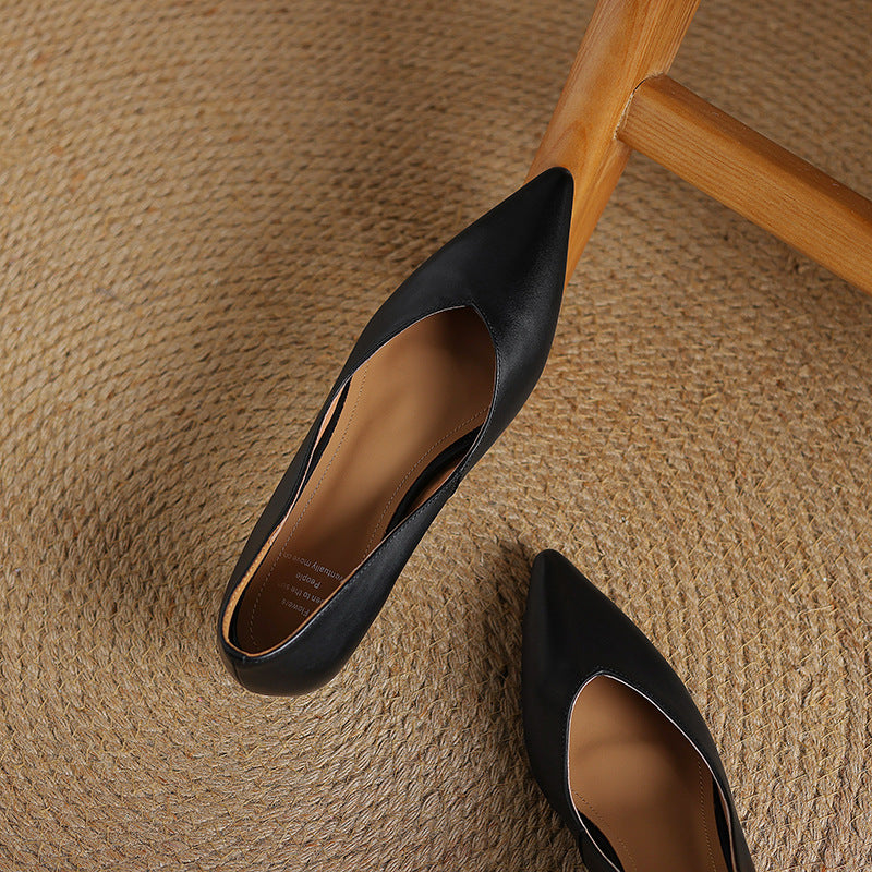Anna-Berg | Genuine Leather Heels