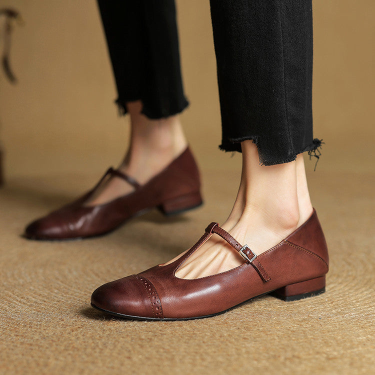 Anna-Berg | Genuine Leather Flats