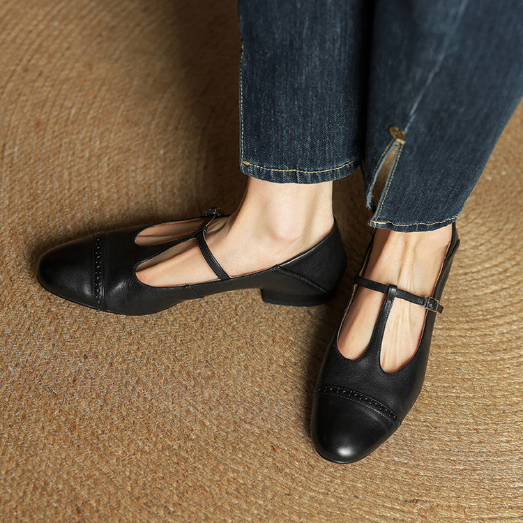 Anna-Berg | Genuine Leather Flats