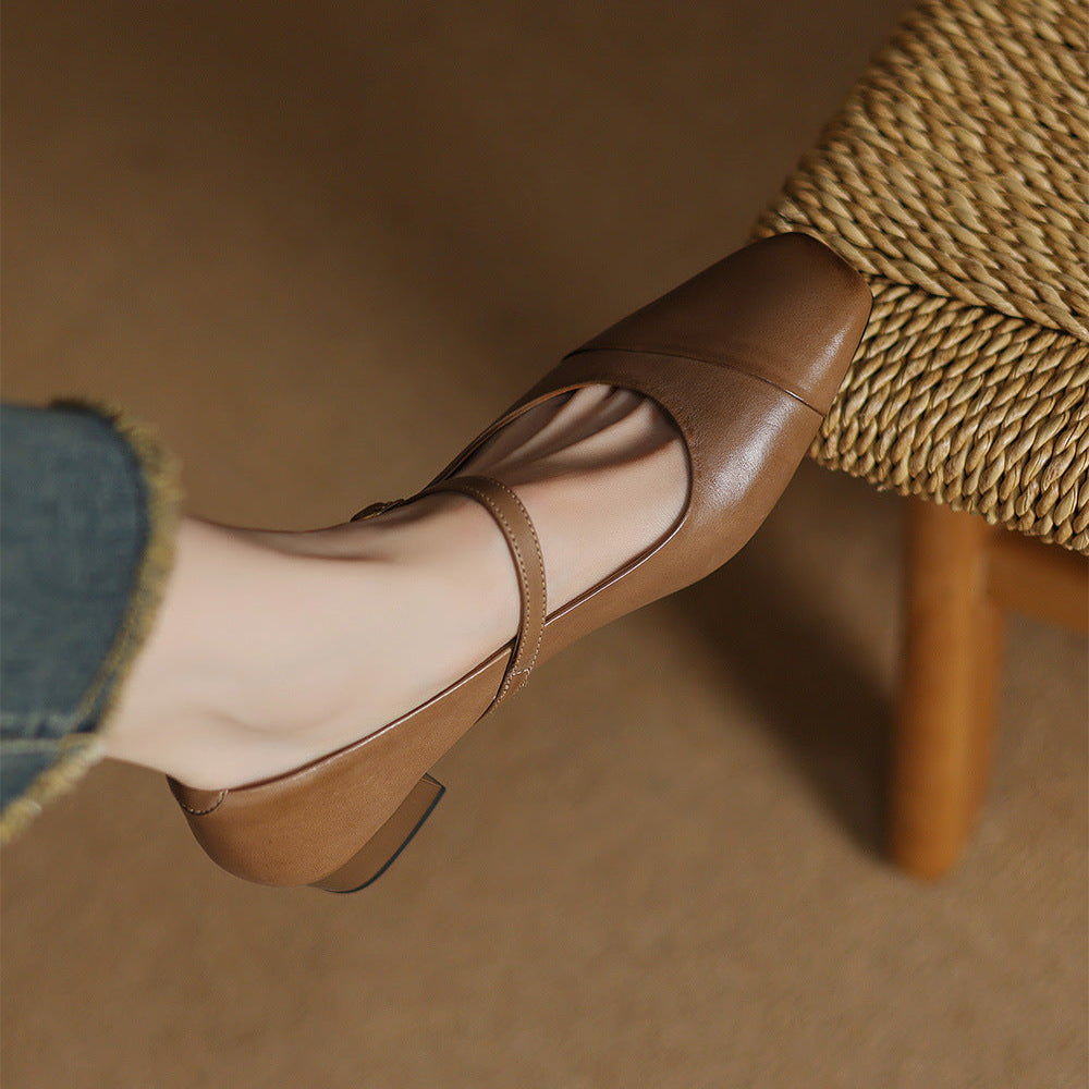 Anna-Berg | Genuine Leather Heels