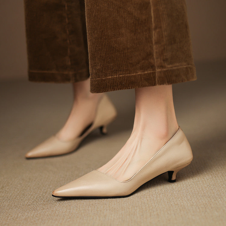 Anna-Berg | Leather Heels