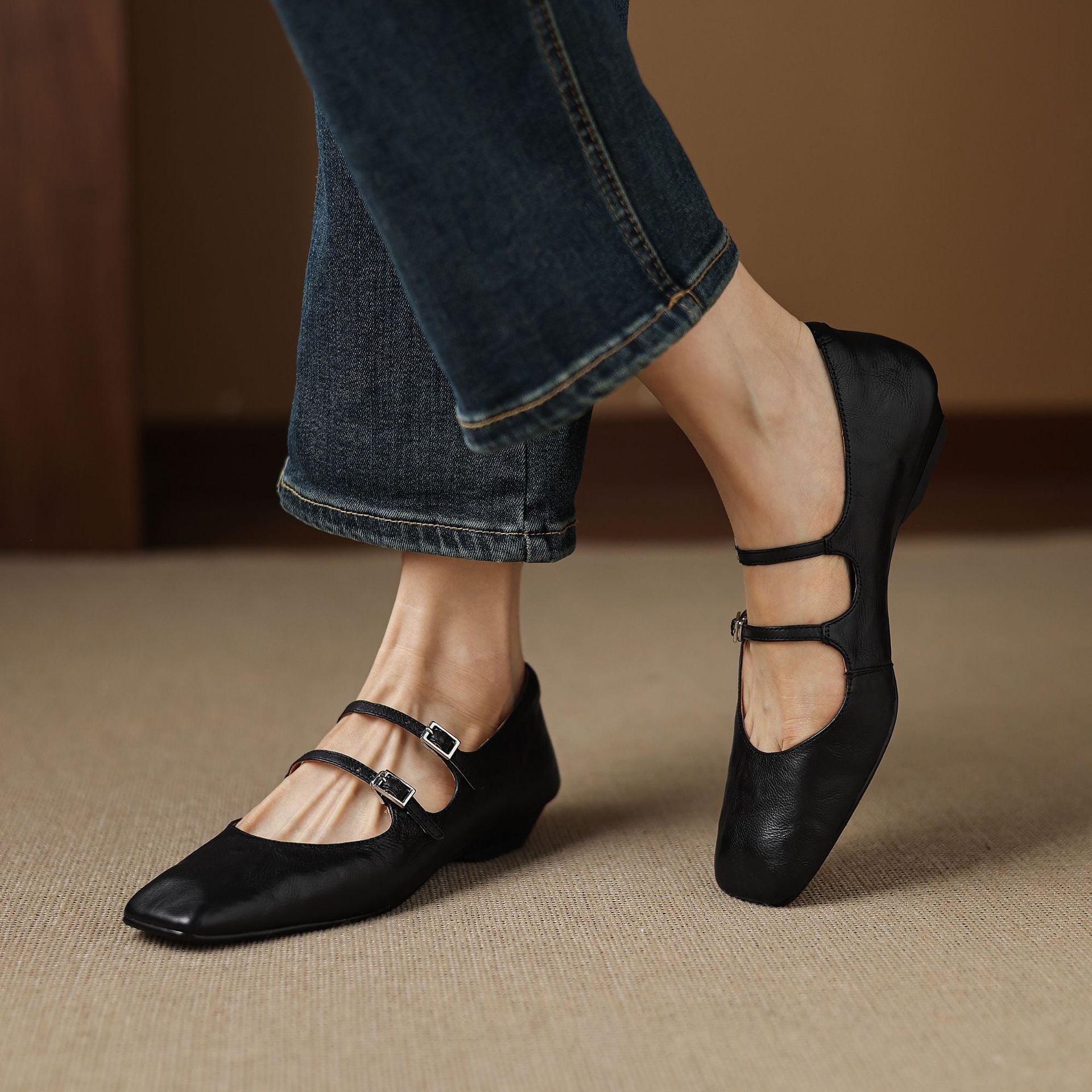 Anna-Berg | Genuine Leather Flats