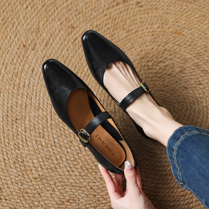 Anna-Berg | Genuine Leather Heels