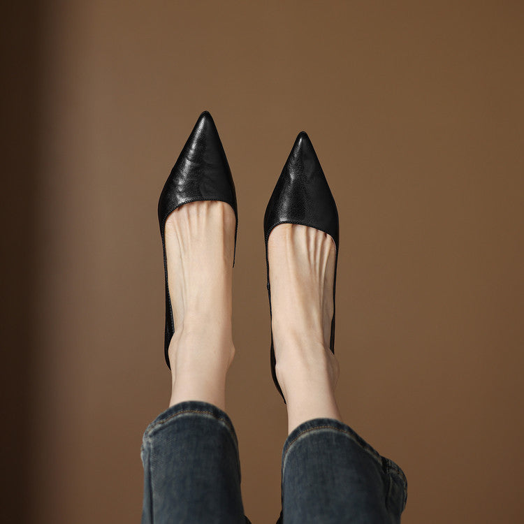 Anna-Berg | Genuine Leather Heels