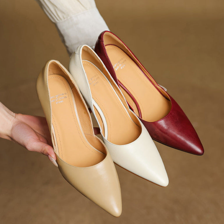 Anna-Berg | Leather Heels