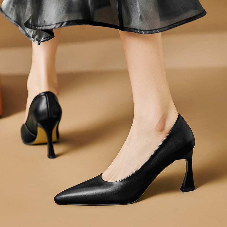 Anna-Berg | Genuine Leather Heels