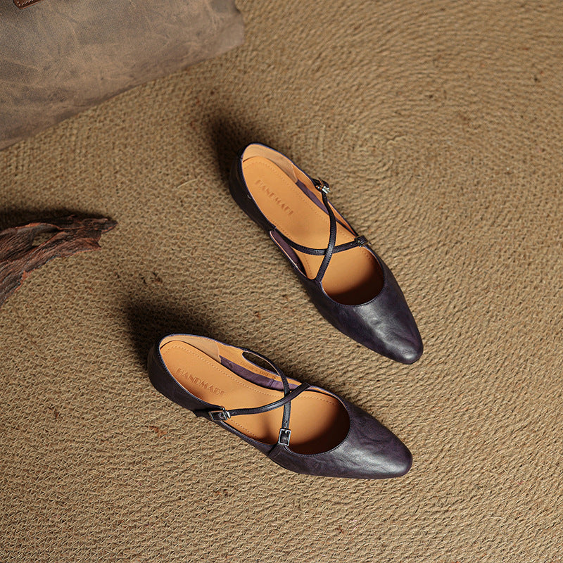 Anna-Berg | Genuine Leather Flats