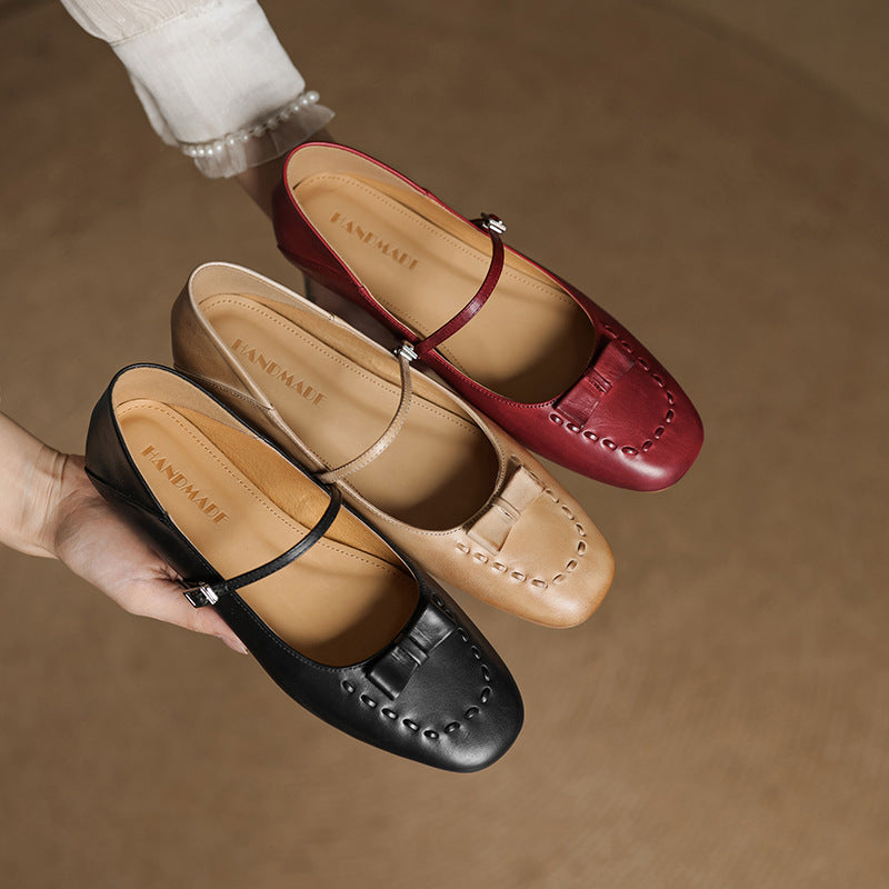 Anna-Berg | Genuine Leather Flats