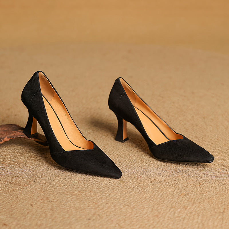 Anna-Berg | Genuine Leather Heels