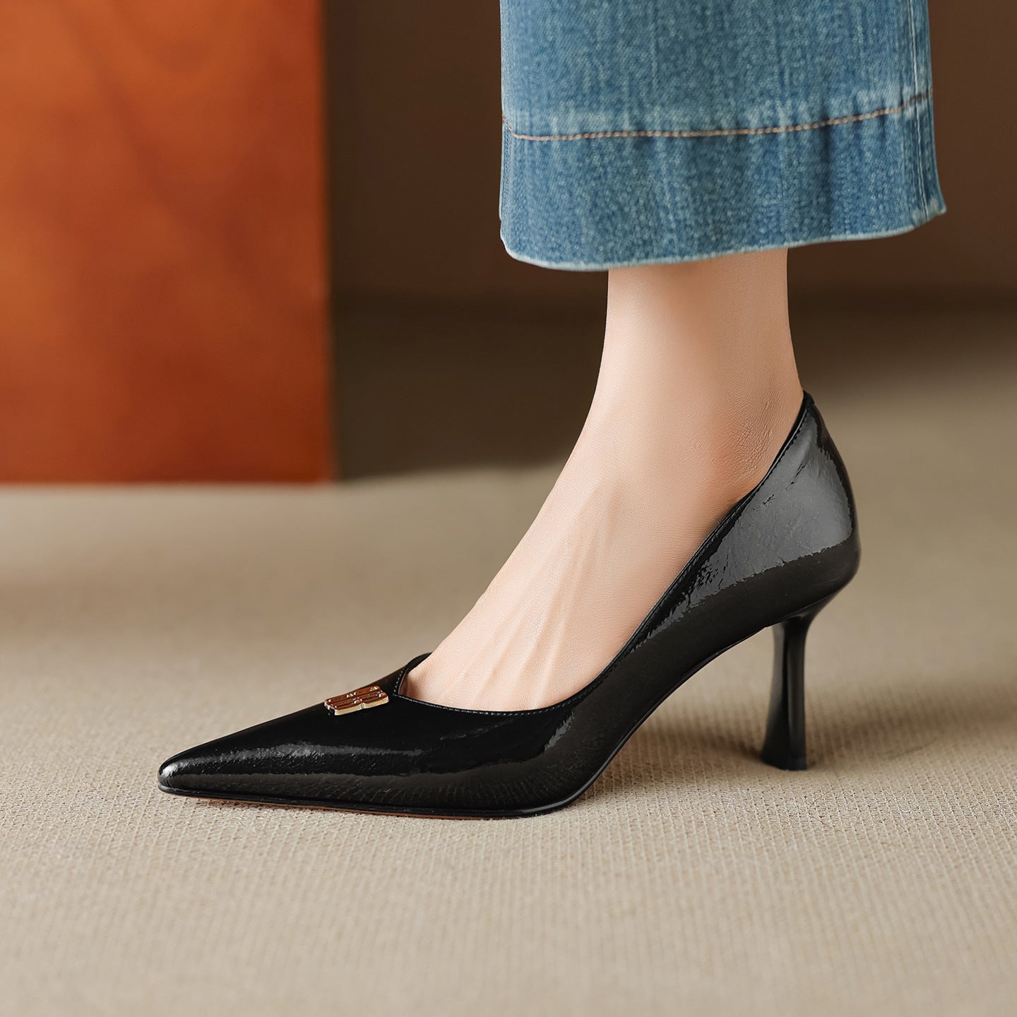 Anna-Berg | Leather Heels
