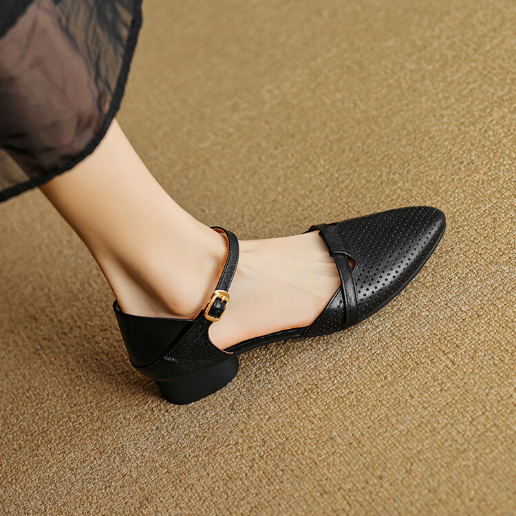 Anna-Berg | Genuine Leather Heels