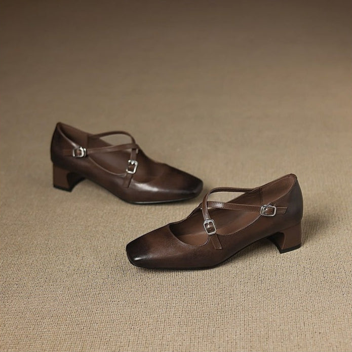Anna-Berg | Genuine Leather Heels
