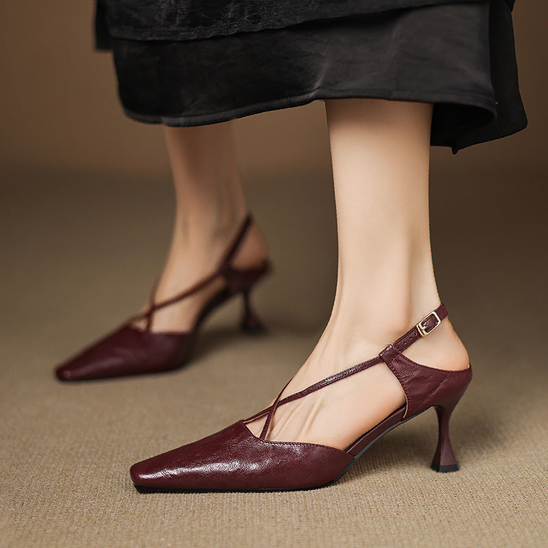 Anna-Berg | Genuine Leather Heels