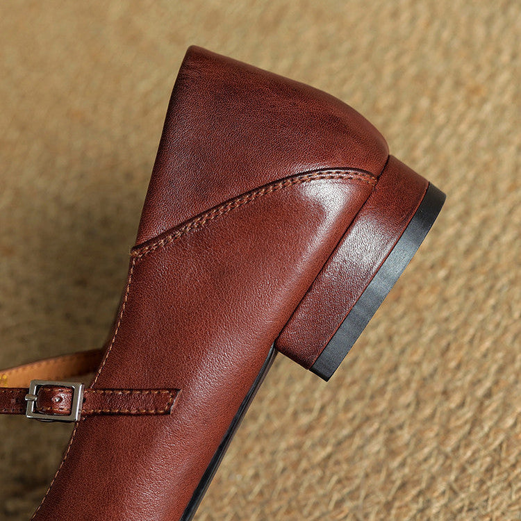 Anna-Berg | Genuine Leather Flats
