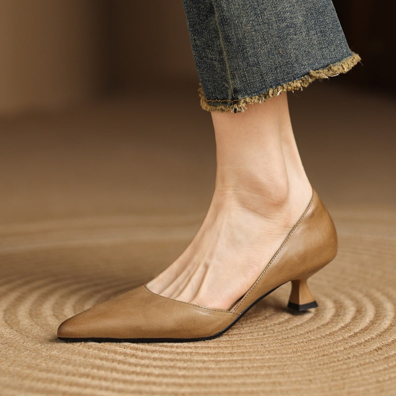 Anna-Berg | Genuine Leather Heels