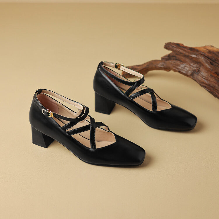 Anna-Berg | Leather Heels
