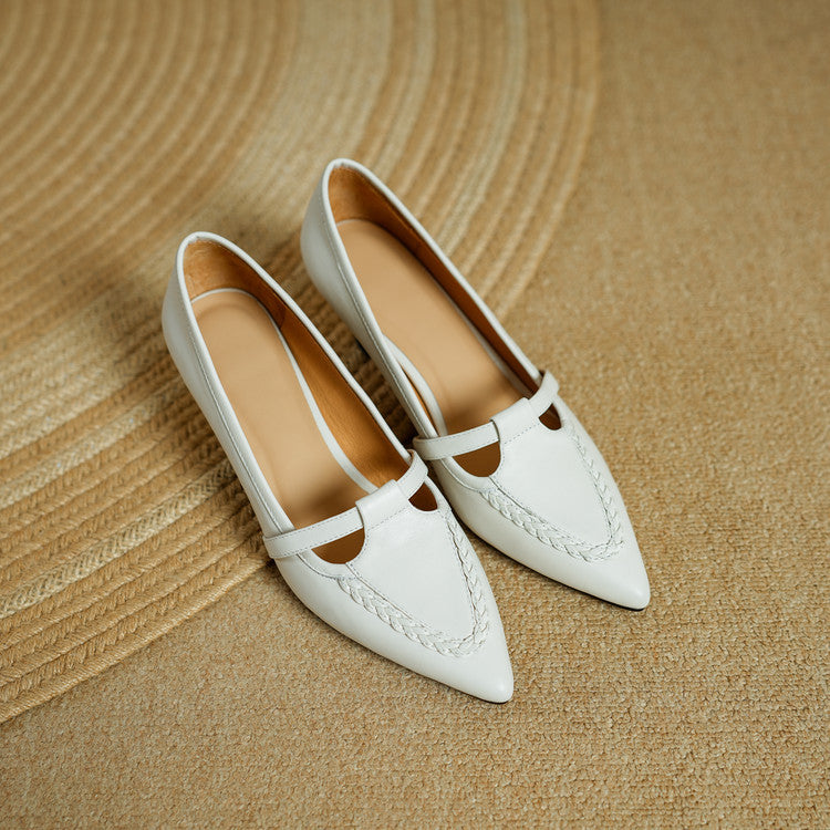 Anna-Berg | Genuine Leather Heels