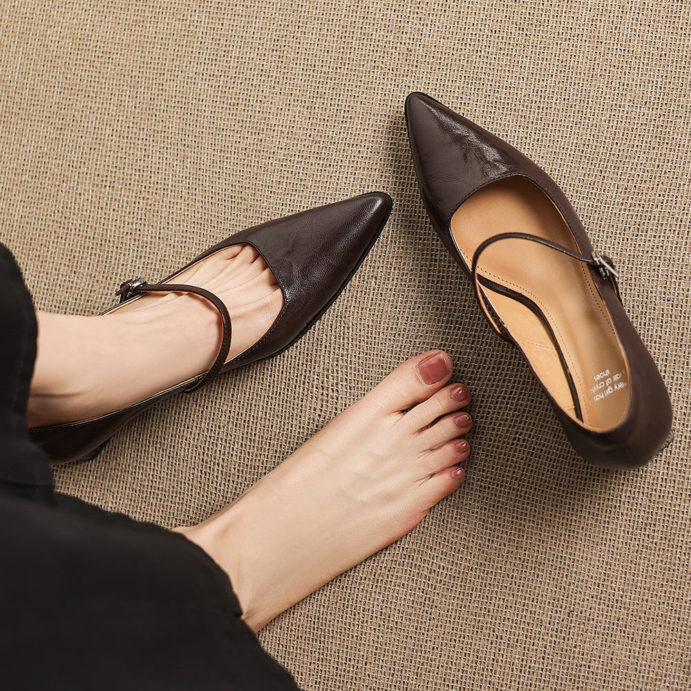 Anna-Berg | Genuine Leather Heels