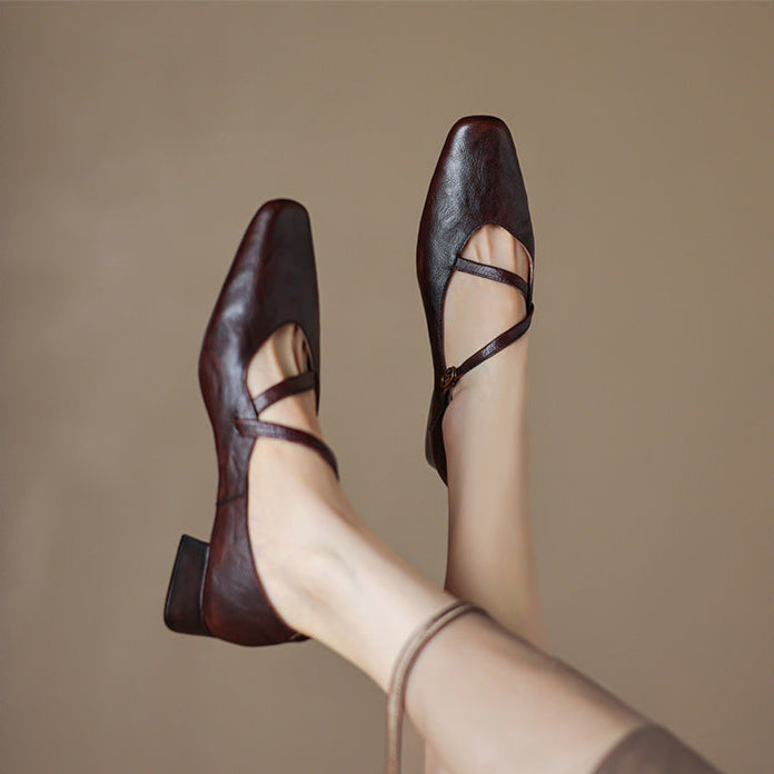 Anna-Berg | Genuine Leather Heels