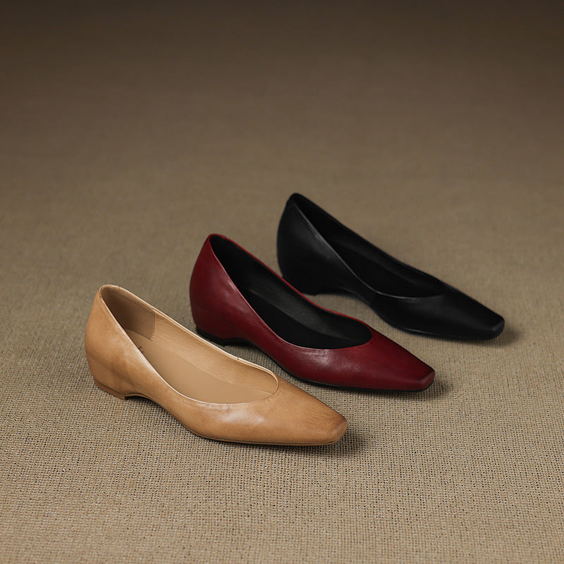 Anna-Berg | Genuine Leather Flats