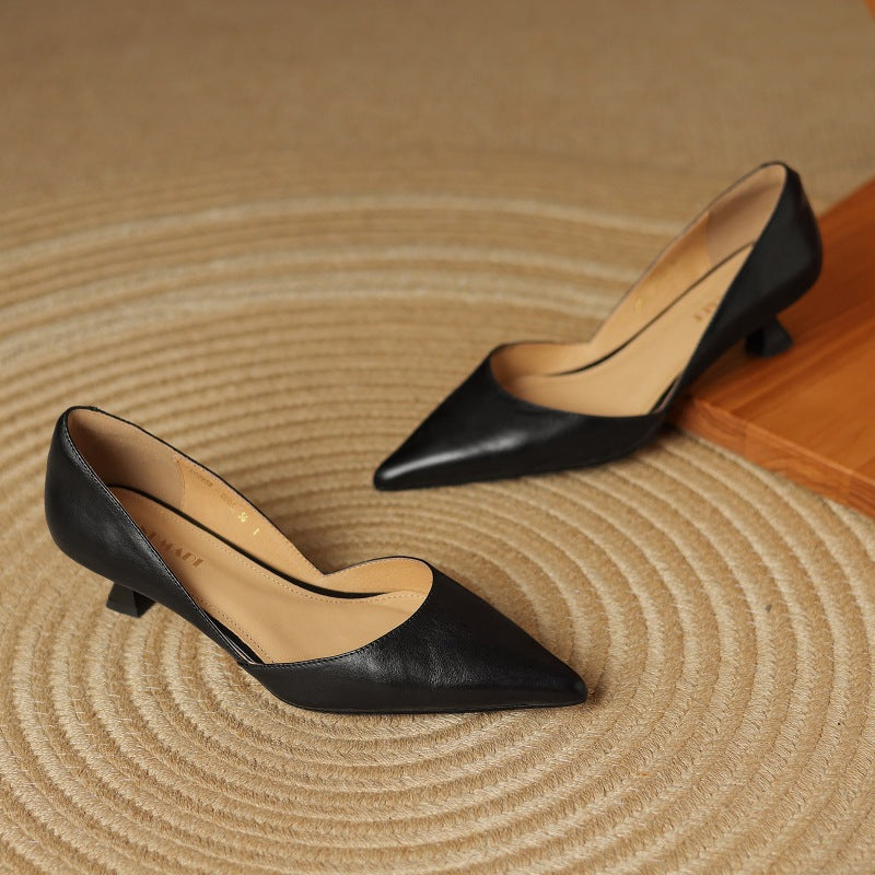 Anna-Berg | Genuine Leather Heels