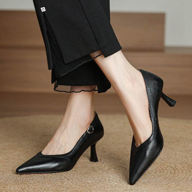 Anna-Berg | Genuine Leather Heels