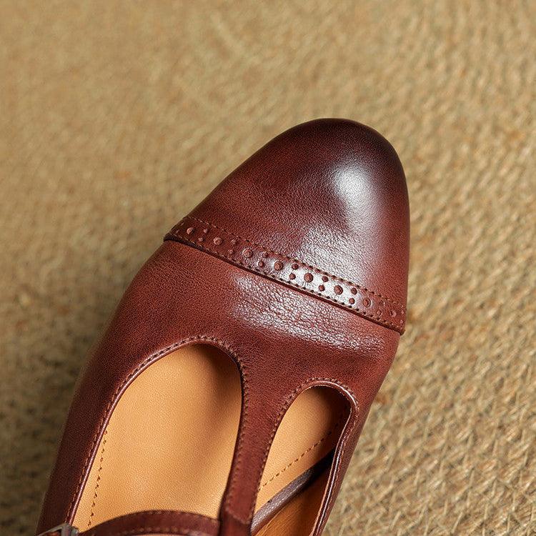 Anna-Berg | Genuine Leather Flats