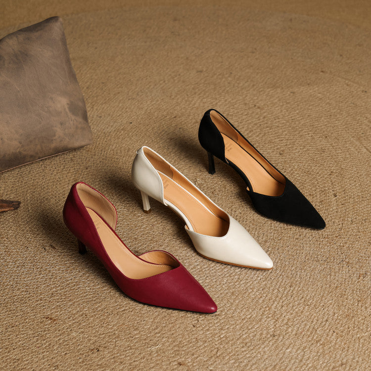 Anna-Berg | Genuine Leather Heels