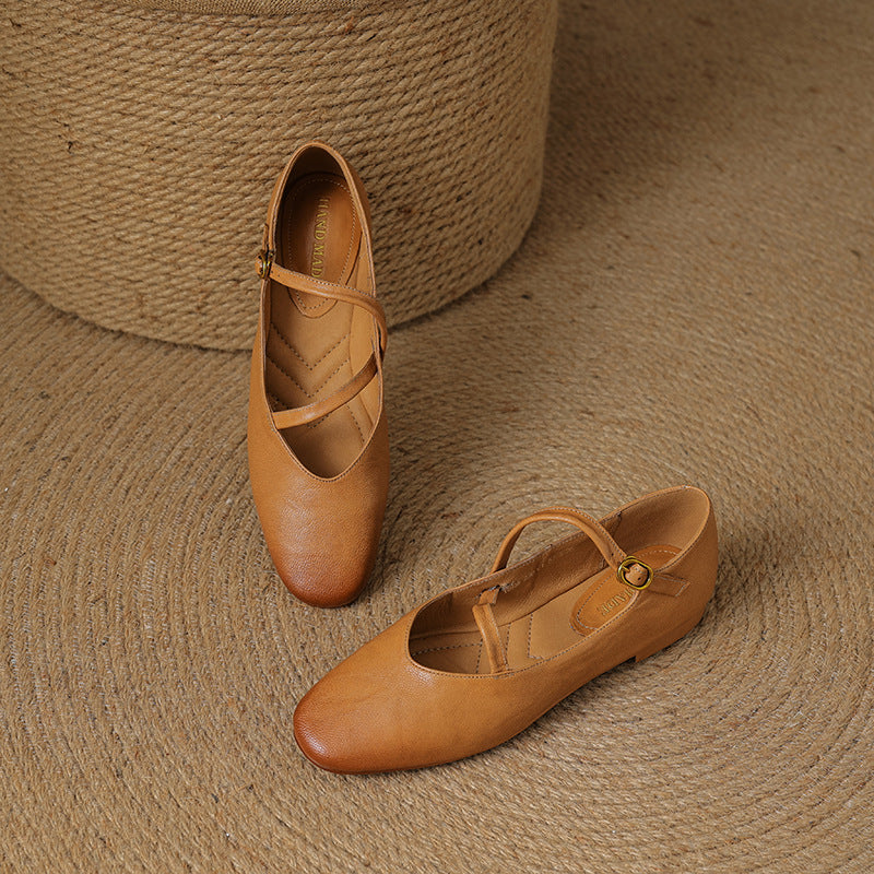 Anna-Berg | Genuine Leather Flats