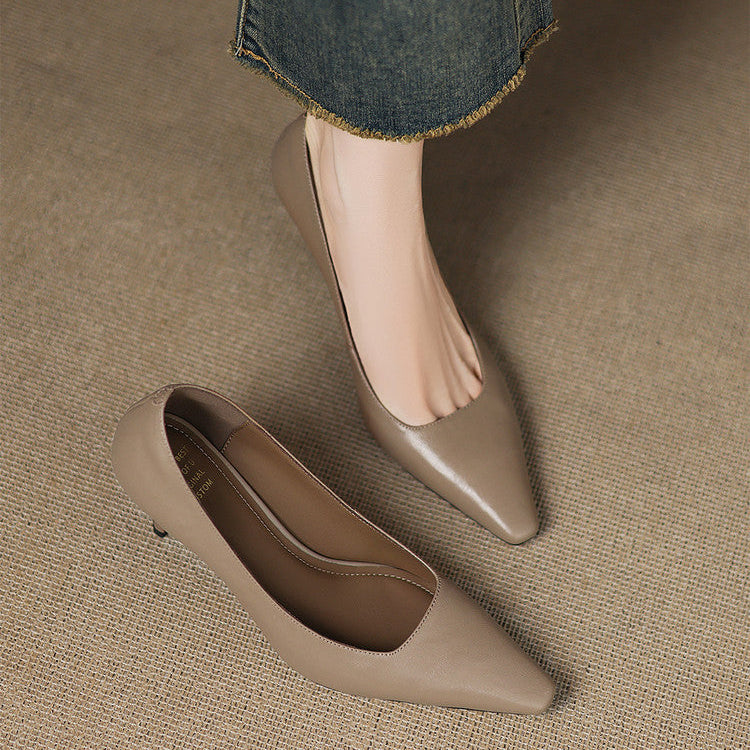 Anna-Berg | Genuine Leather Heels