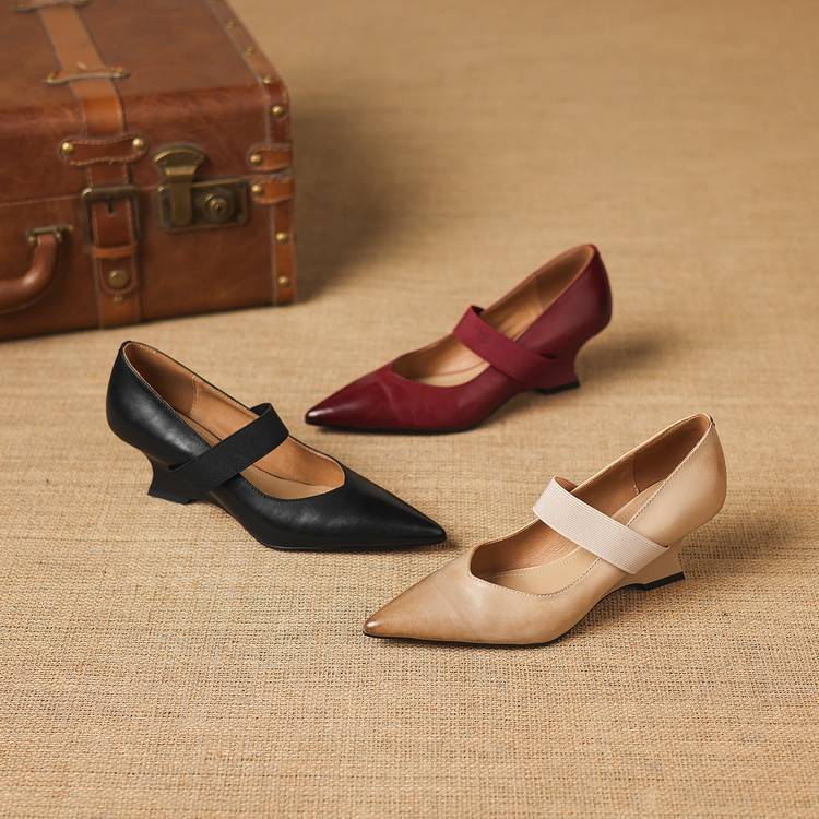 Anna-Berg | Genuine Leather Heels