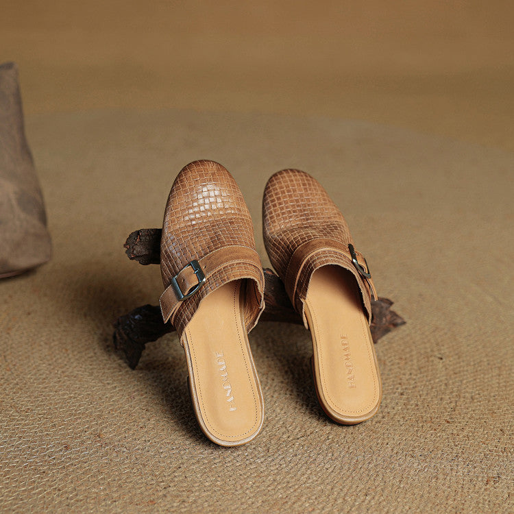Anna-Berg | Genuine Leather Mules