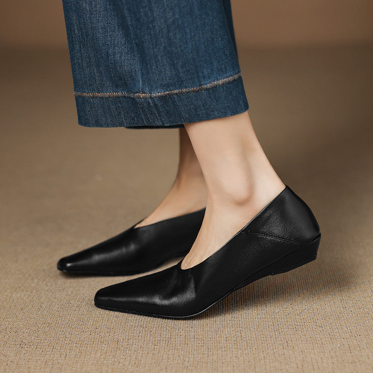 Anna-Berg | Genuine Leather Flats