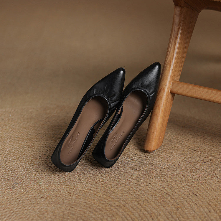 Anna-Berg | Leather Heels