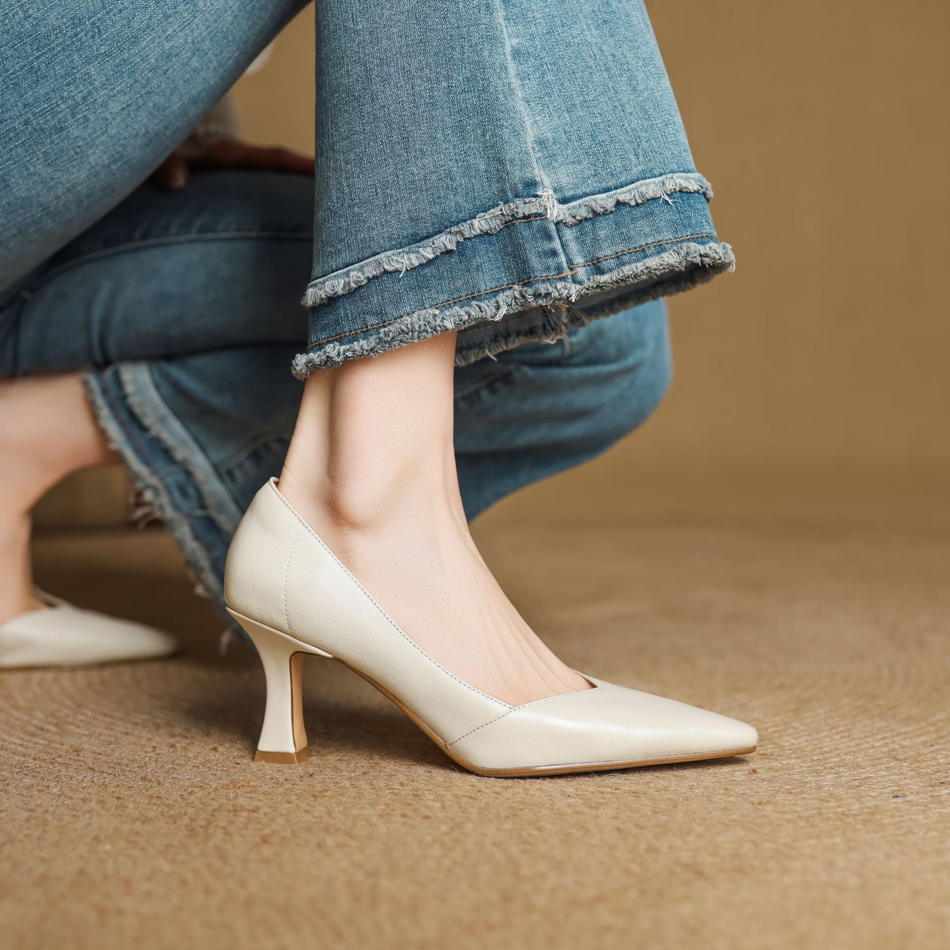 Anna-Berg | Genuine Leather Heels