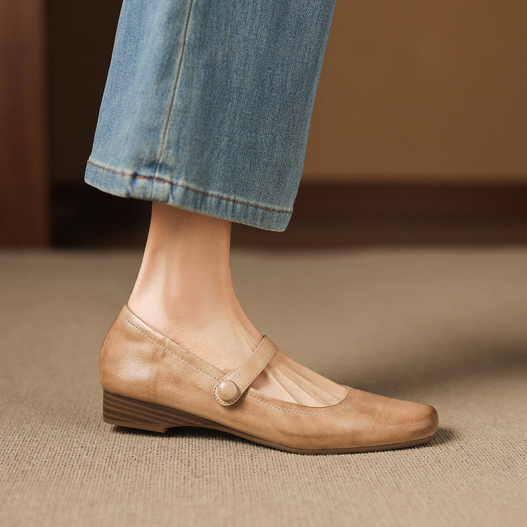 Anna-Berg | Genuine Leather Flats