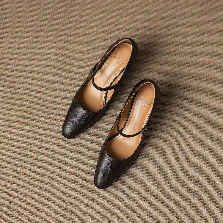 Anna-Berg | Genuine Leather Heels
