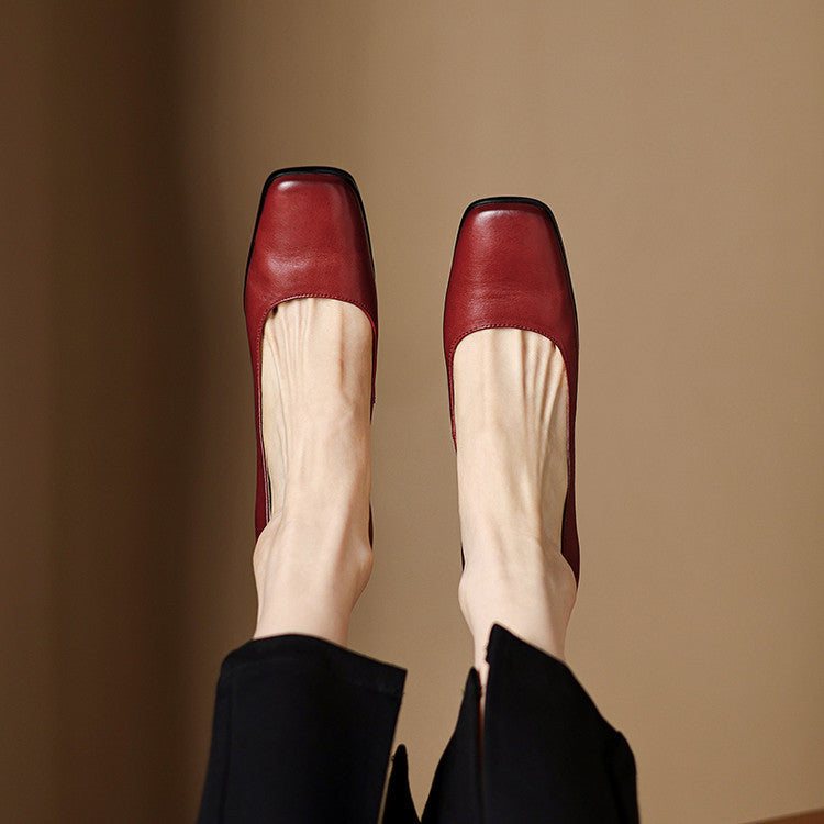 Anna-Berg | Genuine Leather Heels