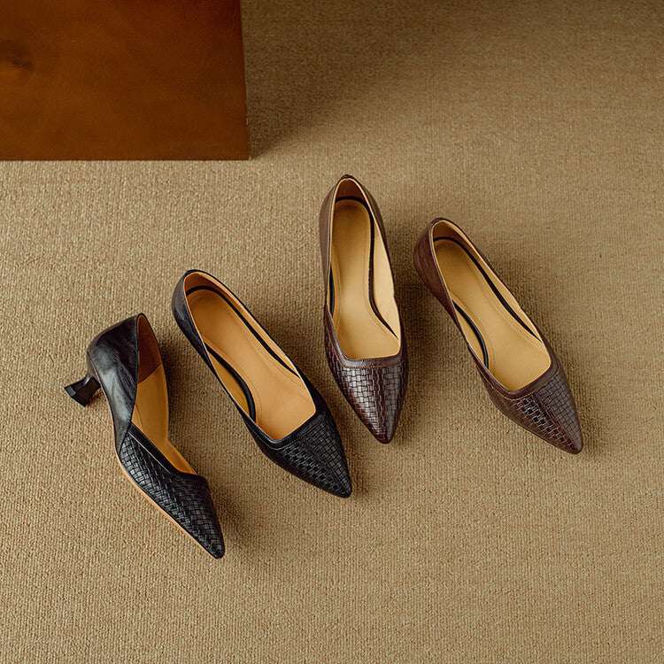 Anna-Berg | Genuine Leather Heels