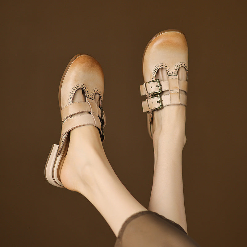 Anna-Berg | Leather Mules