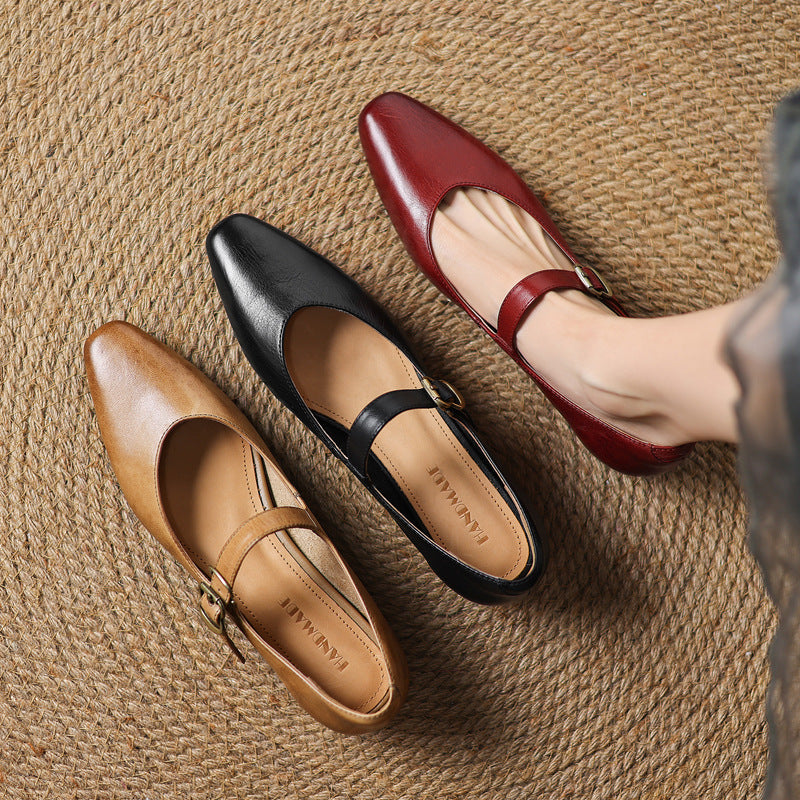 Anna-Berg | Genuine Leather Heels