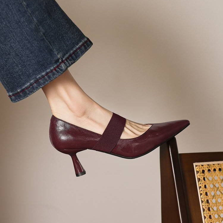 Anna-Berg | Genuine Leather Heels