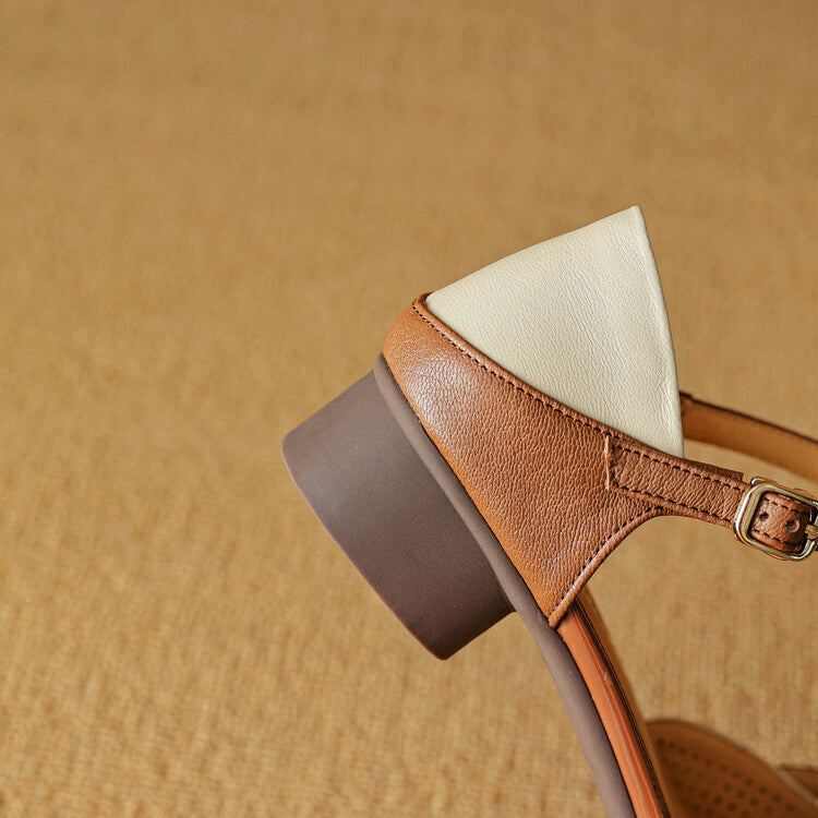 Anna-Berg | Genuine Leather Heels