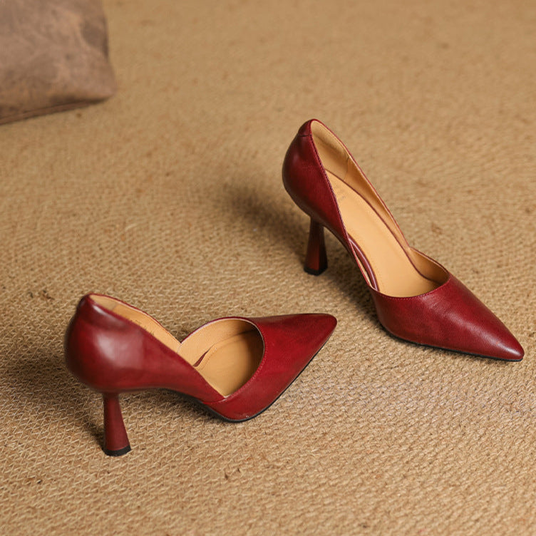 Anna-Berg | Leather Heels