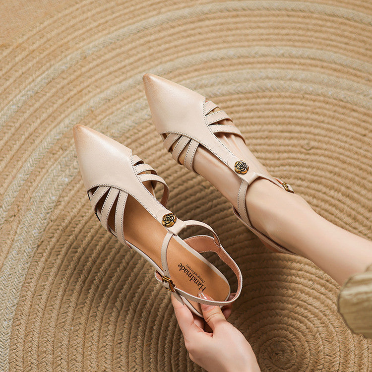 Anna-Berg | Genuine Leather Heels