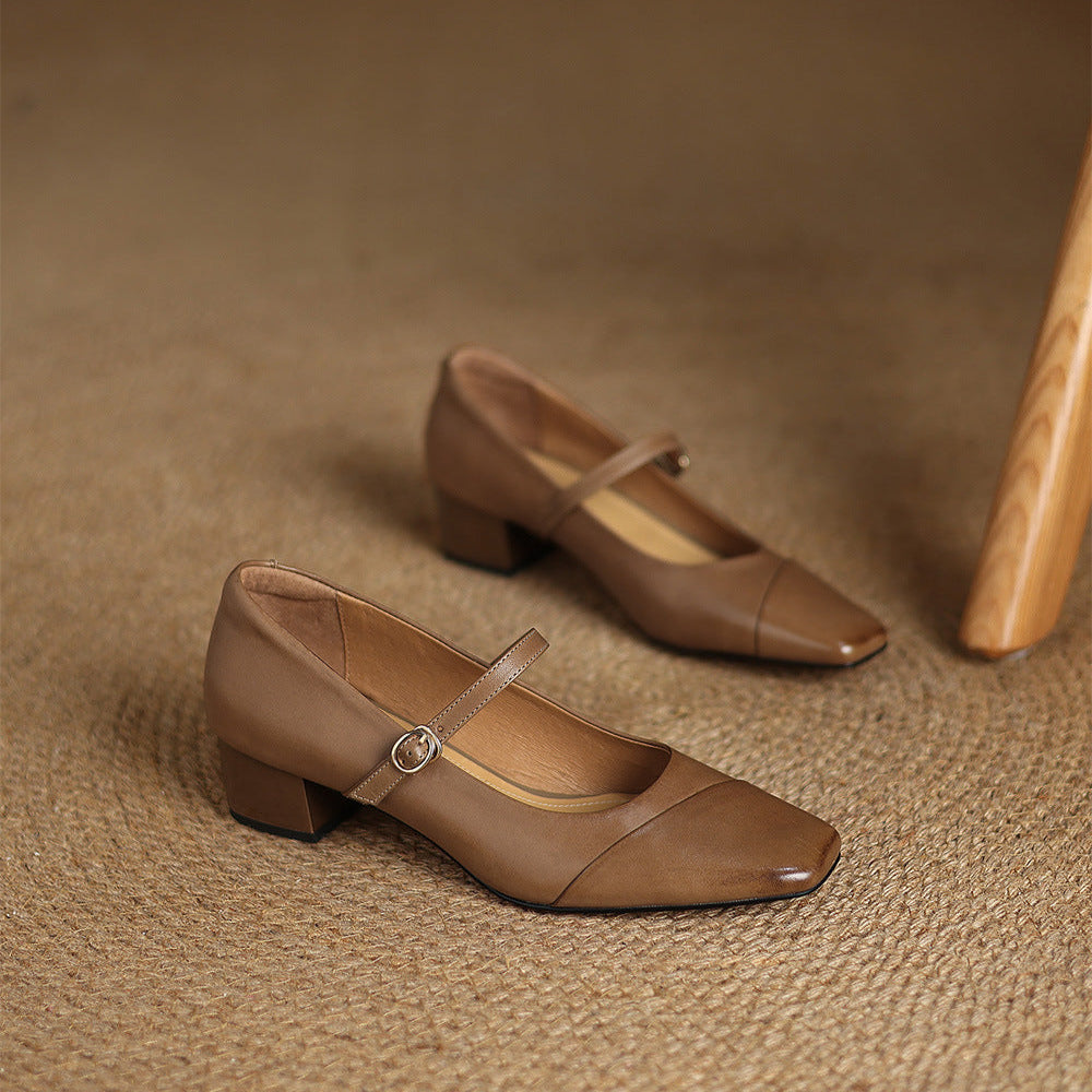 Anna-Berg | Genuine Leather Heels